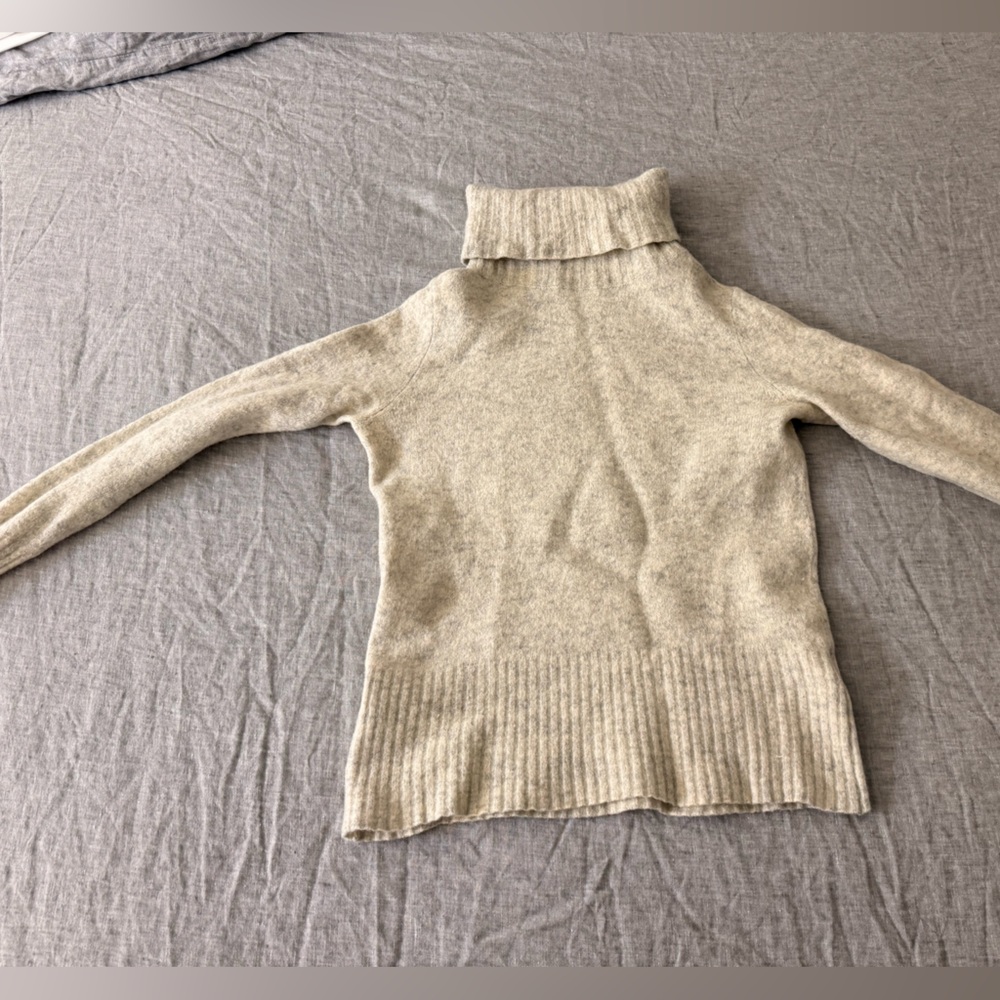 ALLSAINTS womens wool blend turtleneck size medium